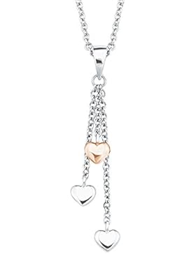 s.Oliver Kinder Halskette Mädchen 37+3 cm längenverstellbar 925 Sterling Silber