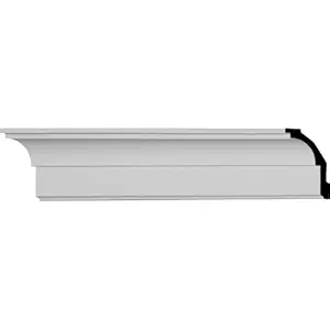 Ekena Millwork MLD04X02X05CL Classic Smooth Crown Moulding, 3 5/8