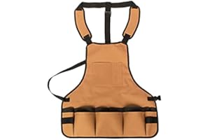 GREENTOPIA Garden Apron, Gardening Apron with Pockets Garden Belt Tool Holder, Gardening Clothes Gift for Women - Waterproof Wear-Resistant - Gift Ideas for Mum, Women, Men