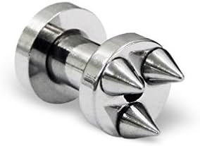 Liara - Dumbbell Ear Tunnels Plugs 316L Surgical Grade Stainless Steel. Polished And Nickel Free