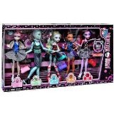 Monster High Dance Class 5 Pack - Rochelle Goyle, Gil Webber, Robecca Steam, Lagoona Blue and Operetta - Exclusiv 2013 -