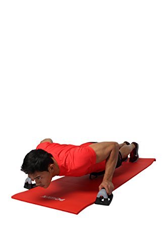 Liegestützgriffe Push Up Bar / Handle Set Liegestütze Liegestützhilfe Grau-Schwarz - 7