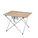 Produktbild RLY Klapptisch, Tragbare Klapptisch Camping Gartenmöbel Computerbett Tische Picknick Aluminiumlegierung Ultraleichter Klappschreibtisch (Color : Brown, Size : L)