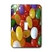 Price comparison product image 3dRose lsp_11446_1 Jumpin Jelly Beans Single Toggle Switch