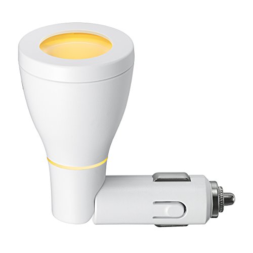 Serene Pod Wax Heater Pot Car Fragrancy System – Scented Car System – Serene Pod 4G Small Capsules) – Model Capsule System Selection and Fragrances JAZZ weiß