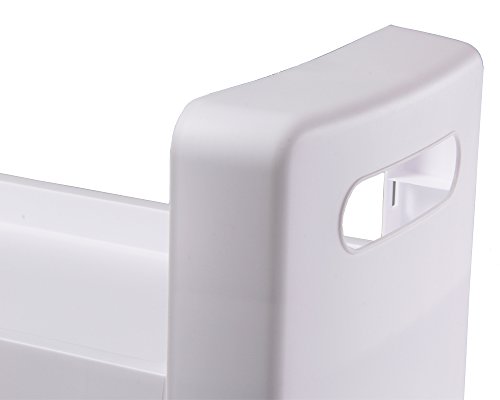 Ondis24 Nischenwagen Mobilo Rollwagen Badregal Badwagen aus Kunststoff weiß 3 Ablagefächer höhenverstellbar - 6