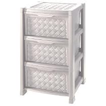 Cassettiera 4 Cassetti Tontarelli In Plastica - 39.5x38.5x86cm, Trasparente Ocean - Foto 5