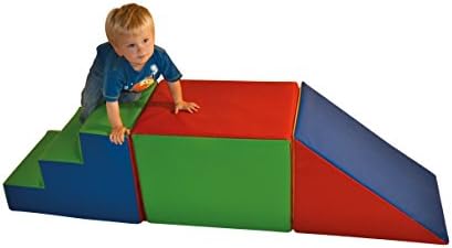 SLIDE + BLOCK + STEPS FOR TODDLERS with 2 years manufacturing warranty (without Safety Mats)