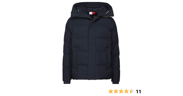 heavy canvas down puffer