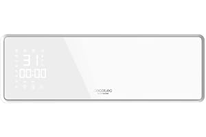 Cecotec Calefactor Cerámico de pared Ready Warm 5300 PowerBox Ceramic. 2000 W, Oscilación, 2 Niveles de Potencia y 3 de Funcionamiento, Temporizador, Mando a Distancia, IP22