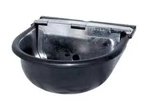 iBELL 4 Litre Automatic Drinking Bowl for Cattle/Horse/Goat/Sheep/Pig/Dog with Check Value & Drainage Plug(Multi-Color)