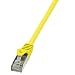 Produktbild LogiLink CP2097S CAT6 F/UTP Patch Kabel EconLine AWG26 gelb 10m