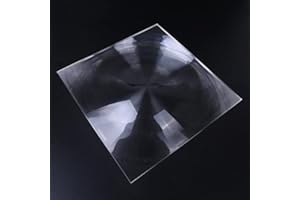 Akatsukiqi Carré 30 0X300MM PMMA Lentille de Fresnel Objectif Objectifs Concentrant Loupe Outils Faire feu scientifique Lens Expérience