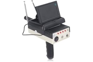 GARSENT Détecteur de Métaux, Portée 1500 M, Profondeur 30 M, Scanner de Métaux Souterrain Professionnel, Localisateur de Diamants en Cuivre, Argent, Or, Haute Précision avec 3 Antennes