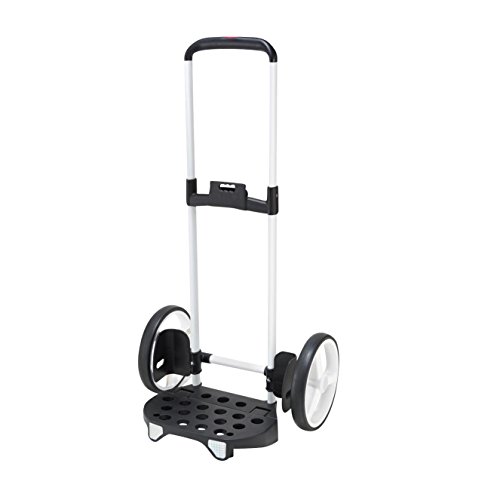 Reisenthel DE1001 Citycruiser Rack Einkaufstrolley, Aluminium, weiß, 39 x 47.5 x 105.5 cm