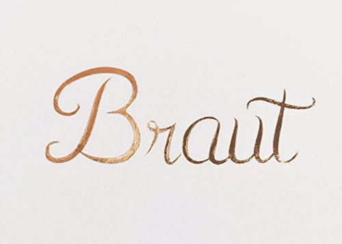 temporäres Tattoo Braut gold Hochzeit JGA Junggesellinnenabschied