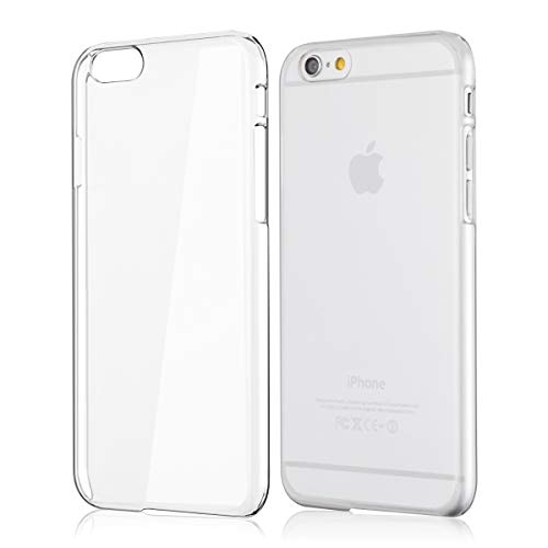 kwmobile Funda compatible con Apple iPhone 6 / 6S - Carcasa para móvil - Protector trasero en transparente