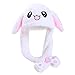 Produktbild Aishankra Tik Tok Plüsch Mützen Für Frauen Und Mädchen Cute Rabbit Hat Shake Move Hasenohren Frauen Warme Mütze Passt Winterherbst, Rollenspiele, Kostümparty, Foto, Modell, Video, Show