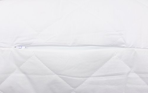 ZOLLNER® hochwertiges kochfestes Kopfkissen 80×80 cm, Füllgewicht: ca. 840 g, mit Reißverschluss in vielen weiteren Größen erhältlich, direkt vom Hotelwäschespezialisten, Serie „Davos“ - 4
