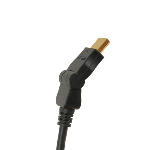 HDMI Kabel 4K ULTRA HD 3D HIGHSPEED Ethernet Winkelstecker, verstellbar +/-90° – 1,5 Meter - 3
