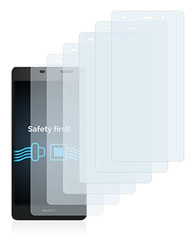 Savvies Huawei P8 Lite  2015 2016  Protector Pantalla Pelicula Protectora  6 Unidades  Screen Protector