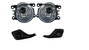 Guance OE Type Fog lamp Cover with Fog light for Swift 2018 (Pack of 2 Pcs)