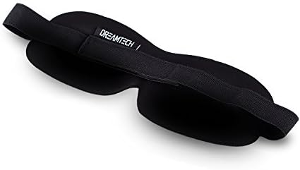 DreamTECH® Sleeping Mask Classic Design with Free Earplugs Set 1 pc.