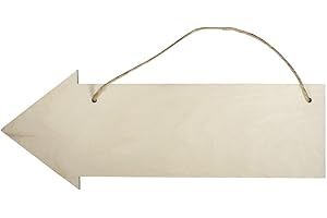 Rayher 62848505 Panneau en bois Flèche, FSC100%