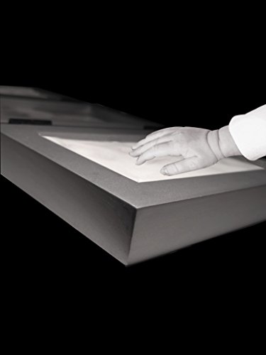 Baby Handabdruck und Fußabdruck Bilderrahmen Set, ein Abdruckset als besonderes Geschenk / Andenken zur Geburt für Neugeborene, auch für Babyabdrücke von 0-1 Jahre geeignet - 2