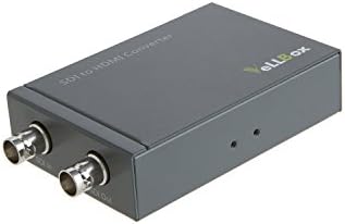 VeLLBox SDI to HDMI Converter Support Resolution up to 1080p, 5V/2A Universal Power Adapter, Grey