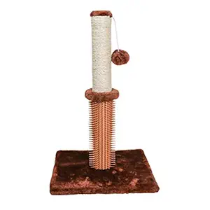 Meri SHOPP Cat Scratching Post Furniture Bed Pet Post Activity Centre Kitten Coffee