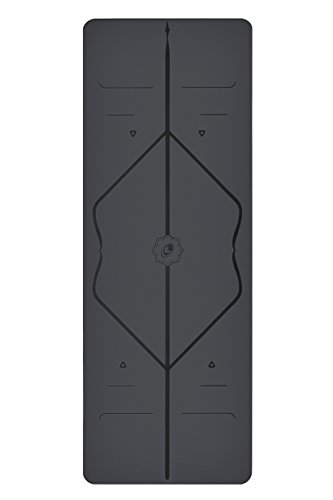 Liforme yogamatte Grau (Inklusive Tragetasche)