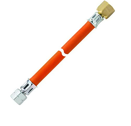 Adapter für US Gasgrills 1/4 lks x 5/8 rechts - 1 mtr.