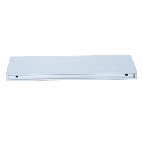 HOMCOM® Wandboard Wandregal Hängeregal mit Schublade Regal Ablage, MDF, Weiß, W80 x D25 x H5cm - 3