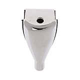 Material: aleación de zinc MagiDeal 1 Juego de Tambores Ganchos de Bombo para Piezas de Instrumento de Precusión Musical - Plateado 2