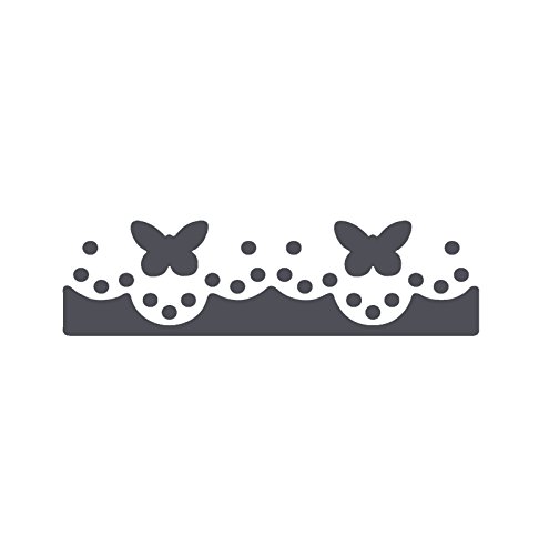 Vaessen Creative 21449-006 Bordürenstanzer Schmetterling, Metal, Plastic, White, 16 x 10 x 6 cm - 3