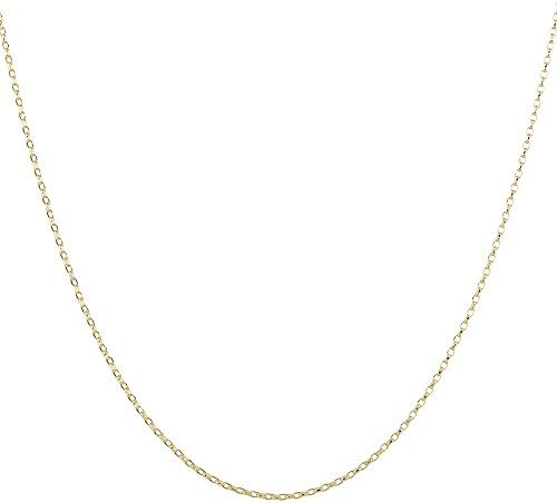SA Chains2mm thick 18K gold plated on sterling silver 925 Italian BELCHER rolo cable round link marine chain necklace bracelet anklet spring ring clasp