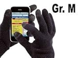Touchscreen-Handschuhe kapazitiv 'M' für iPad, iPhone, iPod Touch u.a.