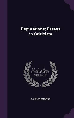 Preisvergleich Produktbild Reputations; Essays in Criticism