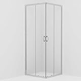 vidaXL Cabine de Douche Rectangulaire avec Porte Coulissante Salle de Bain Salle d'Eau Maison Intérieur Verre de Sécurité 90x70x180 cm