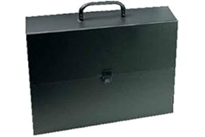 Valigetta Polionda Portadocumenti Dispaco Nera 27x38x8 cm.