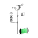 STROMSPAREND: Ein Metallmast trägt das Sensorenfeld und kann mittels beiliegender Spannschellen an einer geeigneten Halterung befestigt werden. Ein integriertes Solarpanel versorgt Sensoren und Funkeinheit mit Energie und lädt zugleich zwei Akkus auf.