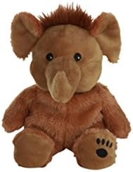 Habibi Plush Thermal Soft Toy Elephant Brown