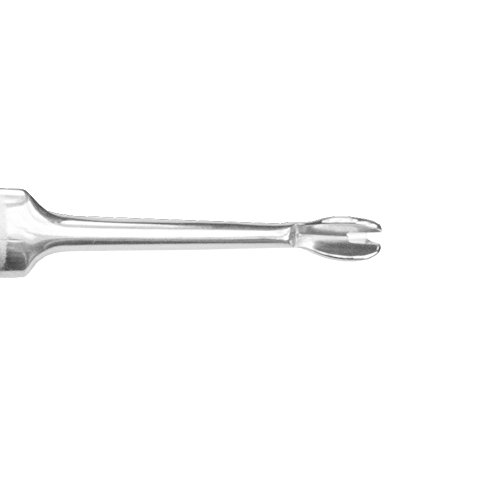 Nagelhautentferner Premium – Nagelhautmesser mit V-Klinge – Edelstahl - 2
