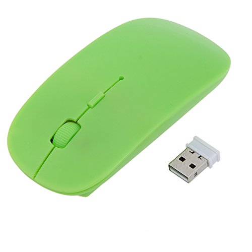 KKmoon 2.4G ultrafino Rat&oacute;n USB Optico Receptor USB rat&oacute;n para el ordenador port&aacute;til Notebook PC de escritorio del ordenador