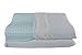 Produktbild Baldiflex, Paar Kissen aus Memory Foam Typ Nackenstützkissen. Premium Fresh, Kopfkissen Memory mit Loch-Atmungsaktivität, gegen Schmerzen Nacken und Halswirbel, orthopädisch, erfrischend