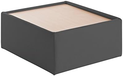 Office Elephant OE01-ALT50008-C Alto Modular Reception Wooden Table Charcoal Fabric White top