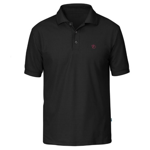 Preisvergleich Produktbild Fjäll Räven Crowley Pique Polo Shirt - black - XXXL