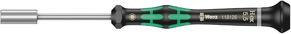 Wera, 2069 Giravite a bussola per l'elettronica, 5.5 mm x 60 mm - 1