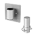 Produktbild R-Go Tools Thin Client Halter für Caparo, Silber - Flachbildschirmzubehör (Silber, 10 kg, 75 x 75,100 x 100 mm, Aluminium, Silber, 715 g, 115 mm)